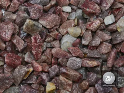 Pink Quartz 3/4 - 1 1/2 Inch