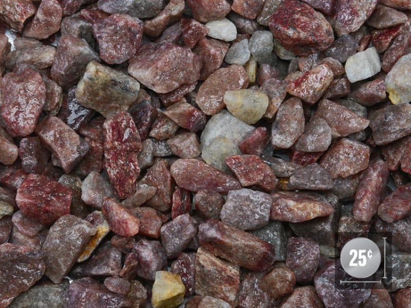 Pink Quartz 3/4 - 1 1/2 Inch