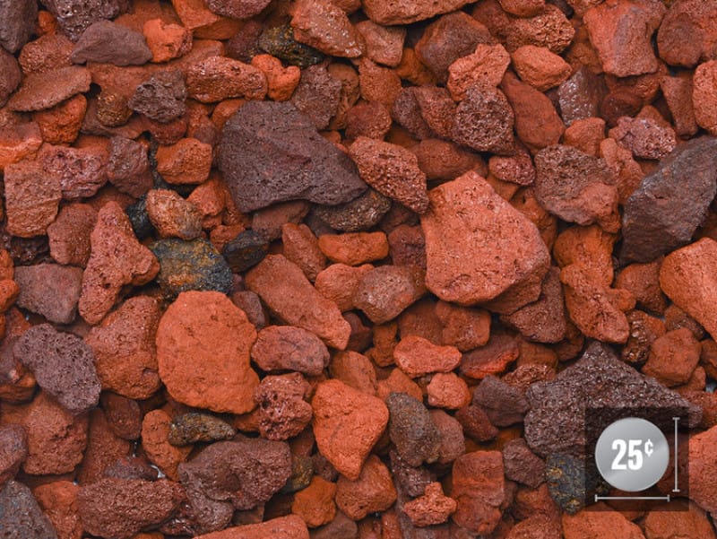 Red Lava (5/8-1.25 in)