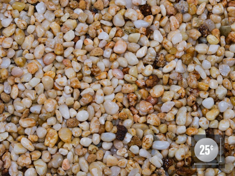 Silica Pebbles (1/4 - 3/4 in)